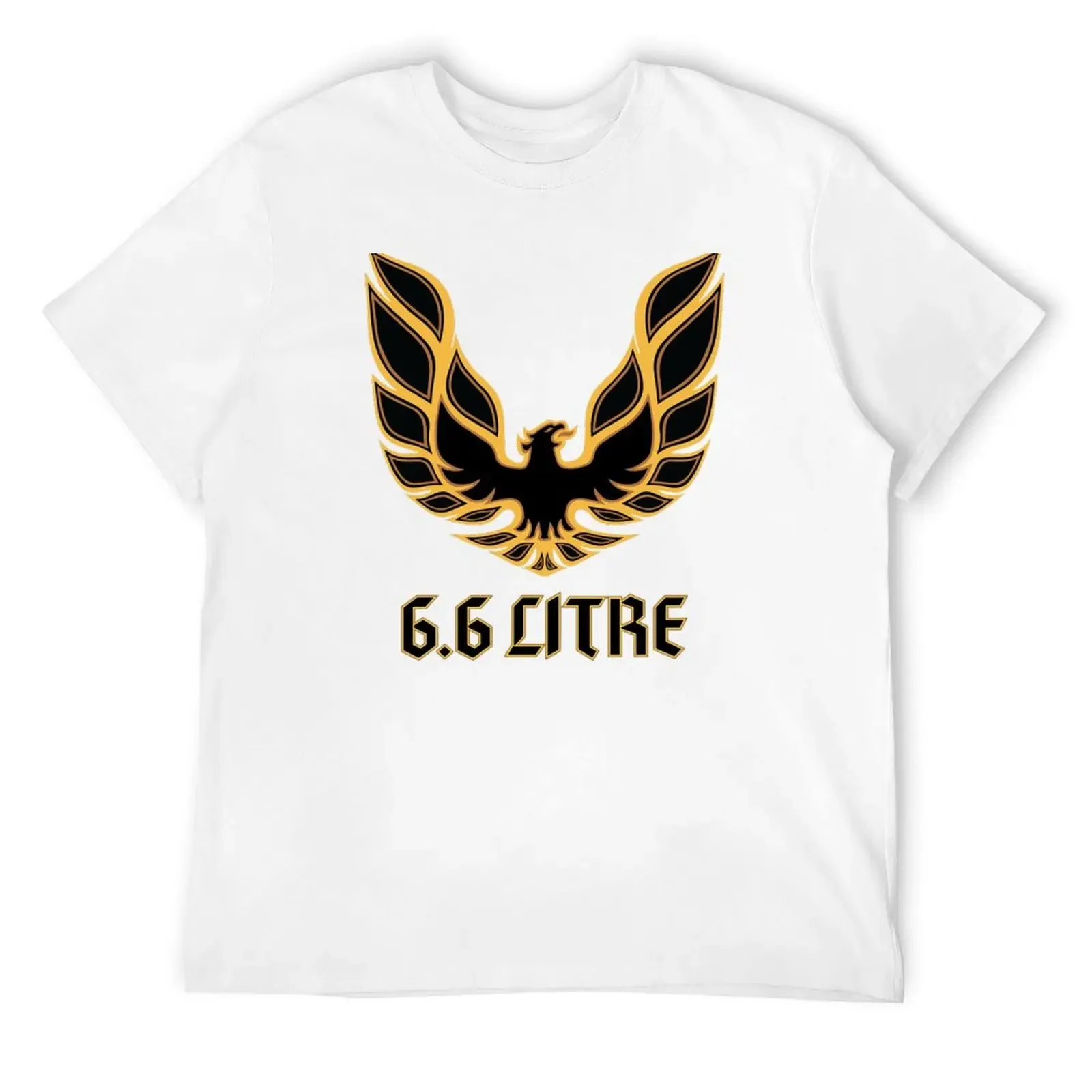 Trans Am 6.6 Litre Firebird Bandit Golden Bird T-Shirt shirts graphic tees summer clothes fruit of the loom mens t shirts