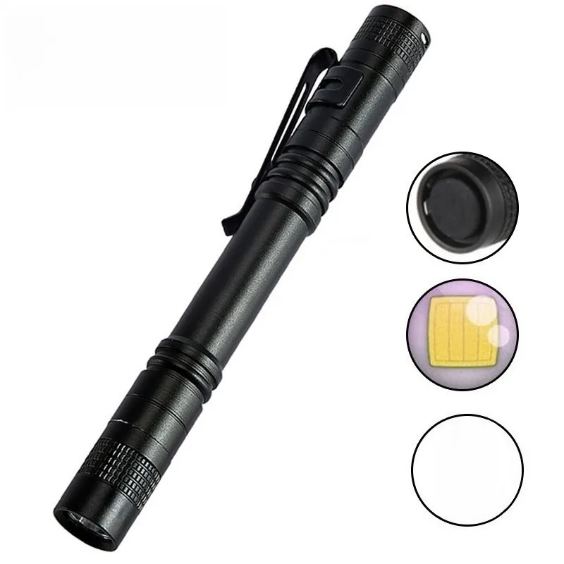 Keychain Mini Flashlight USB Charging Option, Ultra Thin, Suitable for Travel, Fishing, Cars, and Daily Carrying