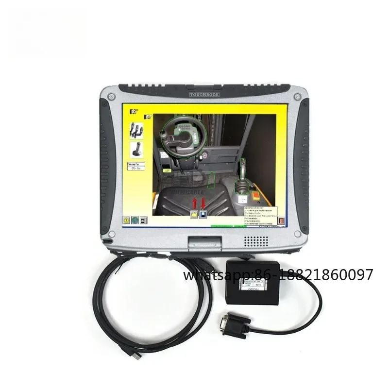 

Forklift diagnostic tool scanner jungheinnrich JUDIT 4, equipped with CF19 laptop INCADO JETI software