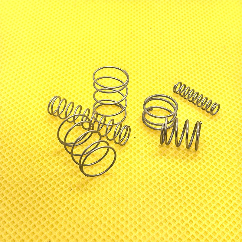 304 Stainless Steel Spring Wire Diameter 0.5mm 0.6mm 0.7mm Micro Small Return Spring 10Pcs