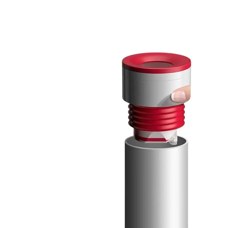 Kitchen Bathroom Sewer Drain Pipe Sealing Plug Anti Odor Backflow Preventer Universal 50mm PVC Tube Stopper Ring
