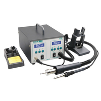 2-in1 rework station Quick Intelligent 1200W bga rework system soldering and hot air desoldering kit QUICK 712