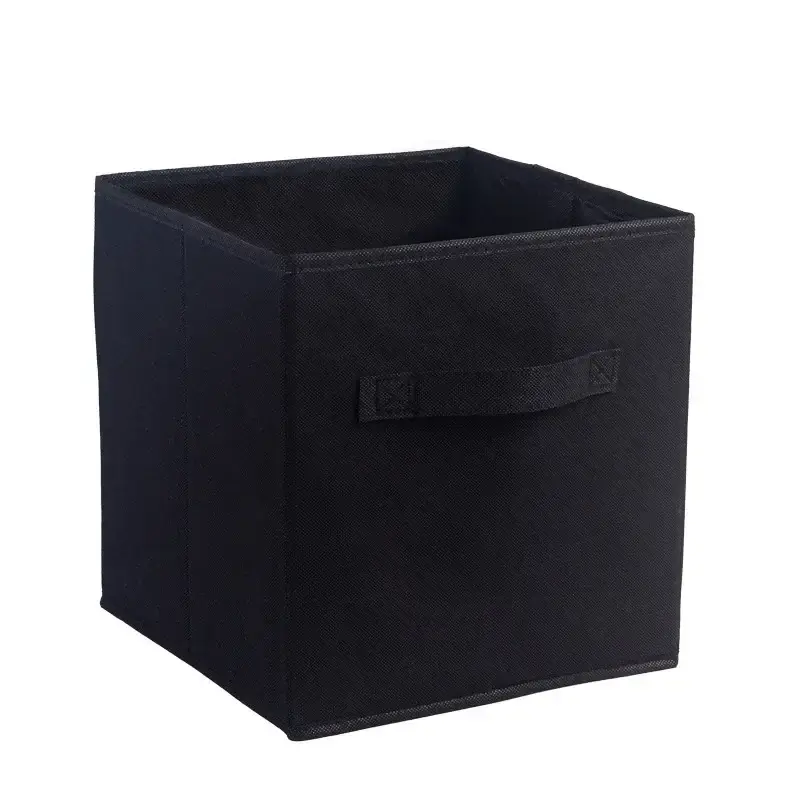 Non Woven Storage Box with Handles Foldable Fabric Storage Cube Colorful Organizer for Clothes Toys Books Shelves Closet Nursery - Image 13