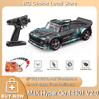 MJX 14301 V2.0 1/14 Racing Car Brushless 4WD off-road Hyper Go 55km/h Remote Control Cars High Speed Drift