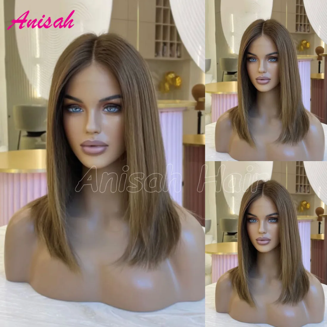 

100% бразильские необработанные волосы, короткий боб, парик спереди, цветная кружевная застежка, бесклеевые человеческие волосы, парики с натуральной линией волос