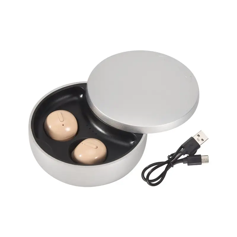 Mini X21S Bluetooth 5.0 Wireless Earbuds With Wireless Charging Case Invisible Mini Bluetooth Earphones-VVNB