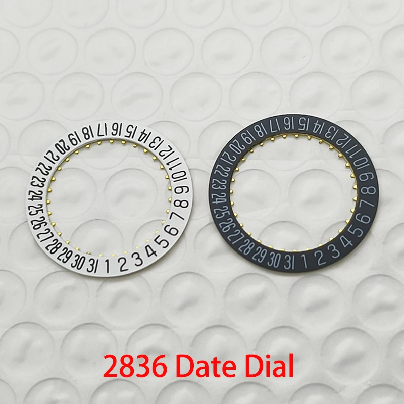 2824 2892 2836 Movement Date Wheel Dial Fit 2836 2824 2892 Automatic Mechanical Movement Day Date at 3.0/6.0 Crown at 3.0H