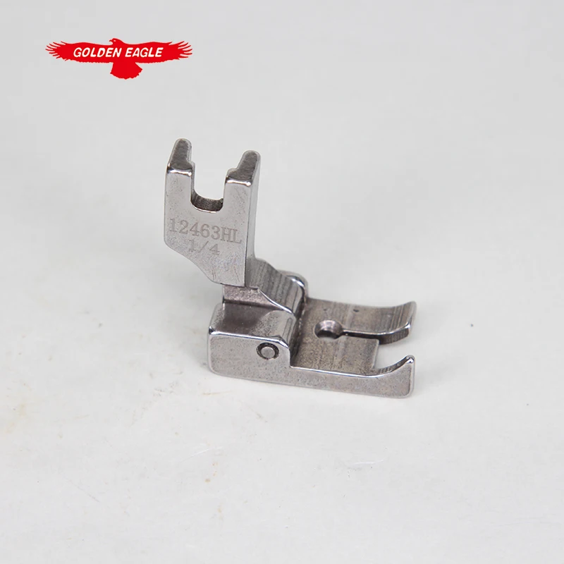 For Lockstitch Sewing Parts 12463LH 1/4 Tangent And Open Thread With Fixed Left Rib Presser Foot