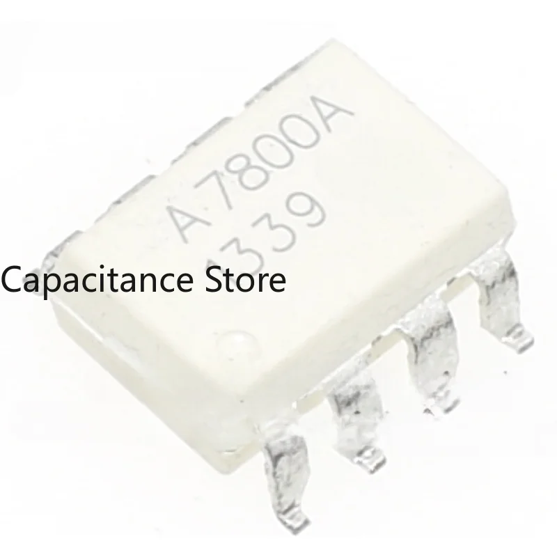 10PCS A7800 A7800A HCPL-7800 HCPL7800 Optocoupler SMD SOP-8 New Imported Stock