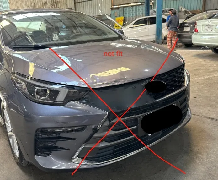 ل-شيري أريزو 6 قناع شواء المصد الأمامي للسيارة ABS شبكة المبرد طقم داخلي #3