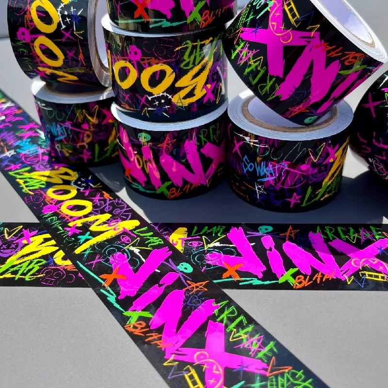 DIY Cyber PUNK Decorative Tape Sticker for Bicycle/Skateboards/suitcases/Fish Tanks Crafts Bike Stickers