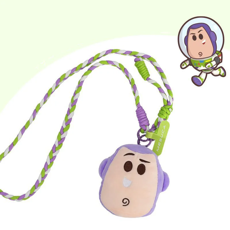 Kawaii Toy Story Disney Buzz Lightyear Plush Shoulder Bag Cute Phone Rope Series Cartoon Anime Plush Wallet Holiday Gift