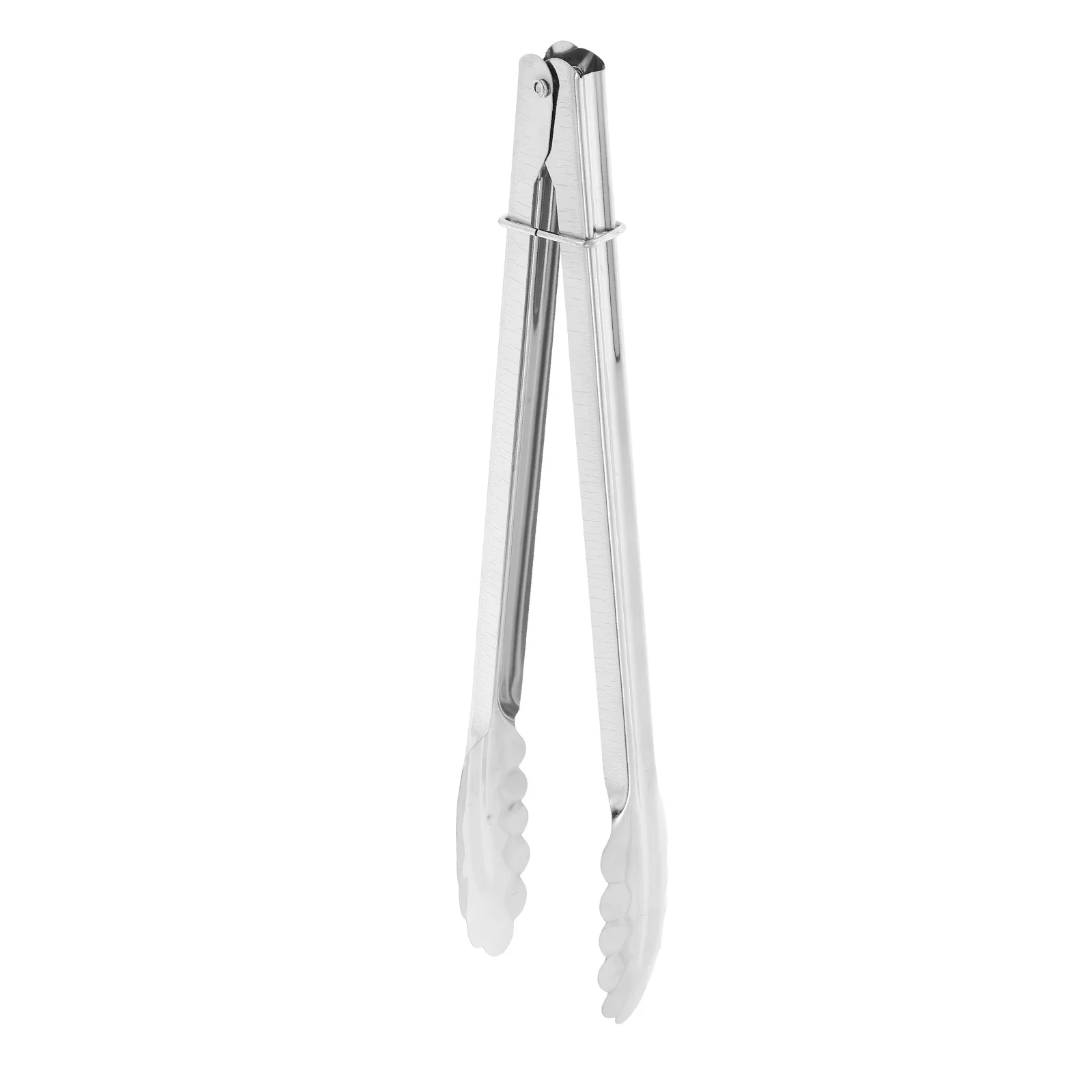 

Thickened Stainless Steel Bbq Tongs Heavy Duty Grill Tong Cooking Food Serving Metal Kitchen Tool Outdoor Indoor Heat Resistant
