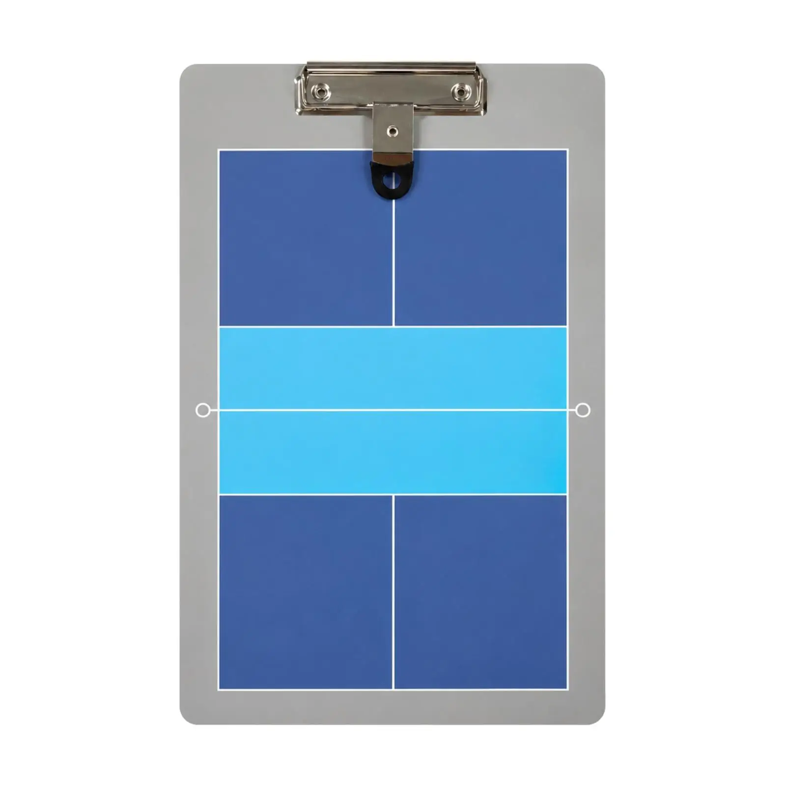 Pickleball Board Portable Pickleball Strategy Board with Clip Water-Resistant Flexible for Courtside Instruction
