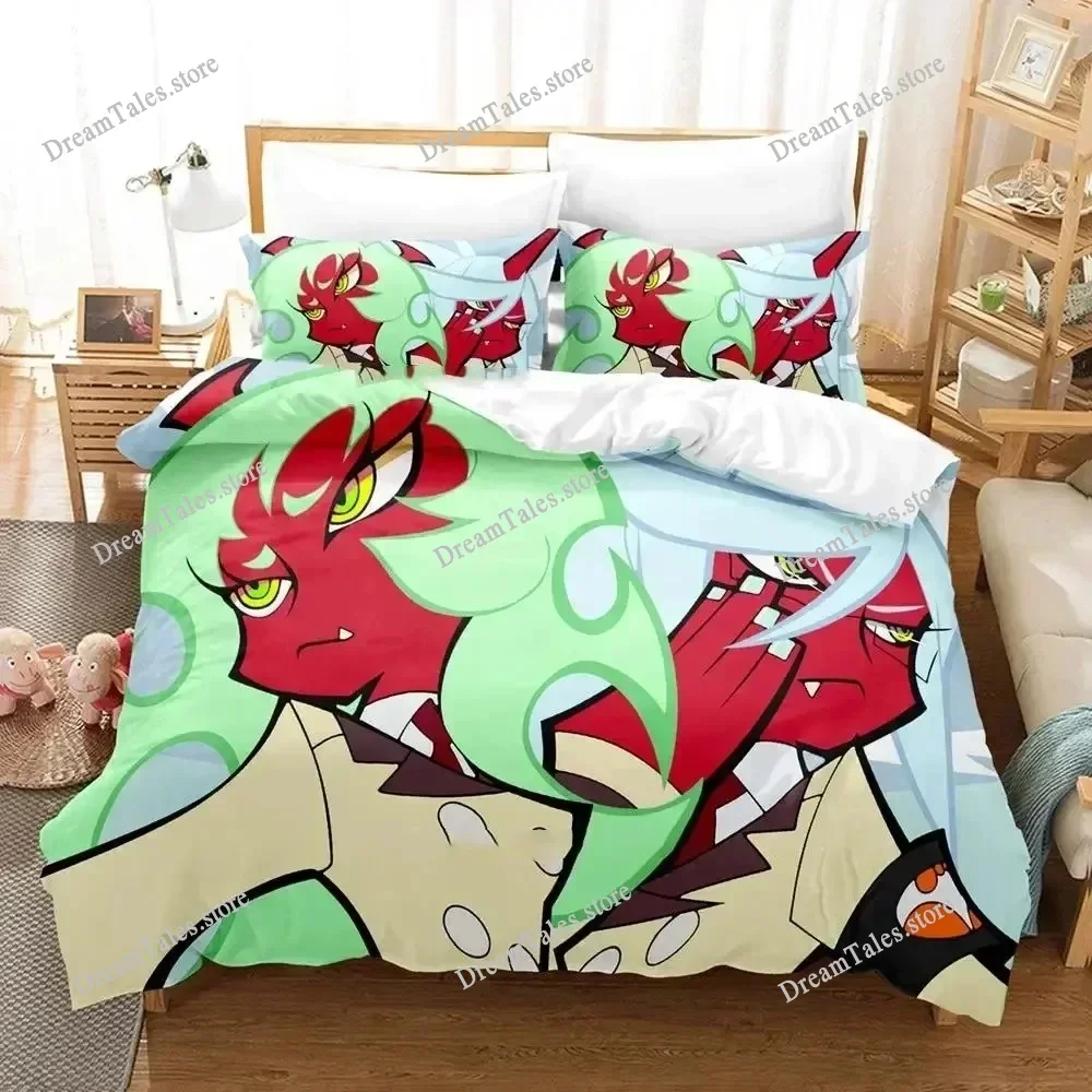 

Panti Ando Sutokkingu with Gātāberuto Bedding Set Boys Girls Twin Queen Size Duvet Cover Pillowcase Bed Kids Adult Home Textiles