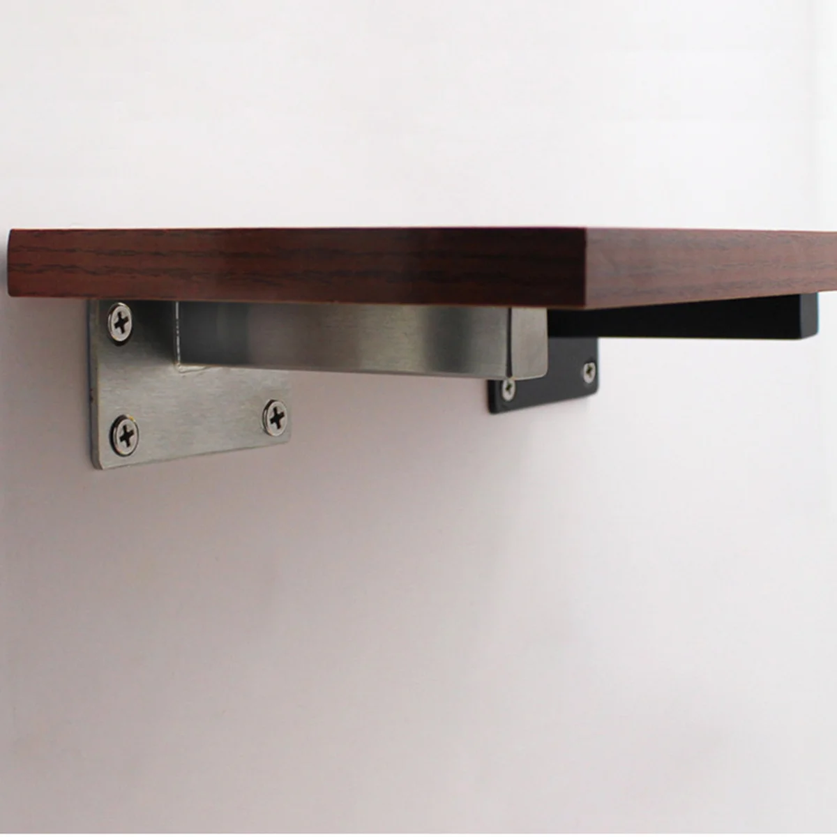 

Stainless Steel Shelf Brackets Heavy Duty Wall Support Rack For Floating Shelves Durable Storage Stands Hardware Mounting