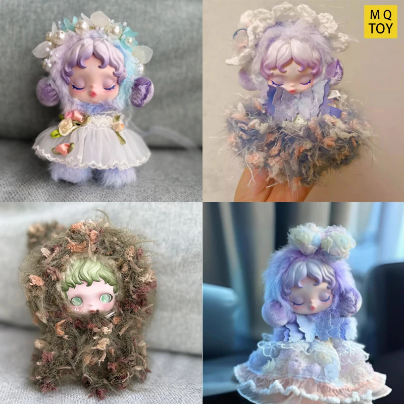 

For Skullpanda V2 Doll Winter Movement Costume Vinyl Manxu Clothes 10cm Guangzhiyuan Doll Accessories For Toys & Hobbies