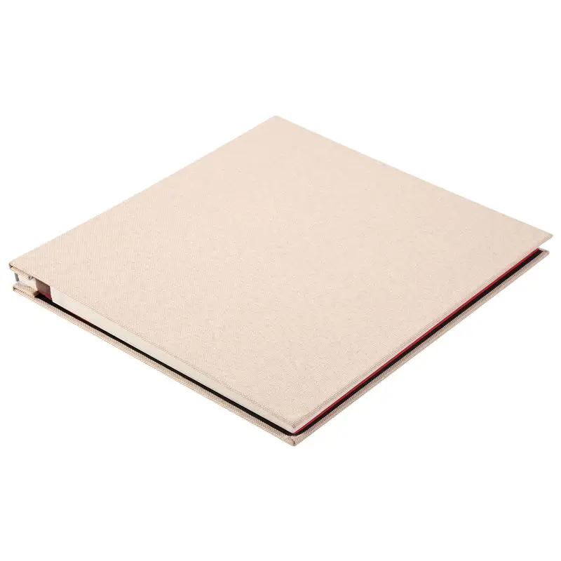 AS60-Photo Album Scrapbook Linen DIY Memory Book Thick Pages With Protective Film Save Images Permanently,Best Gift Choice