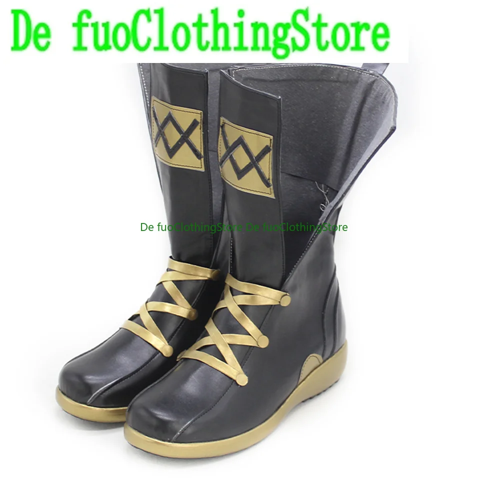 

Final Fantasy G raha Tia Cosplay Shoes Boots Game Anime Halloween Christmas DefuoClothing Shoes Store
