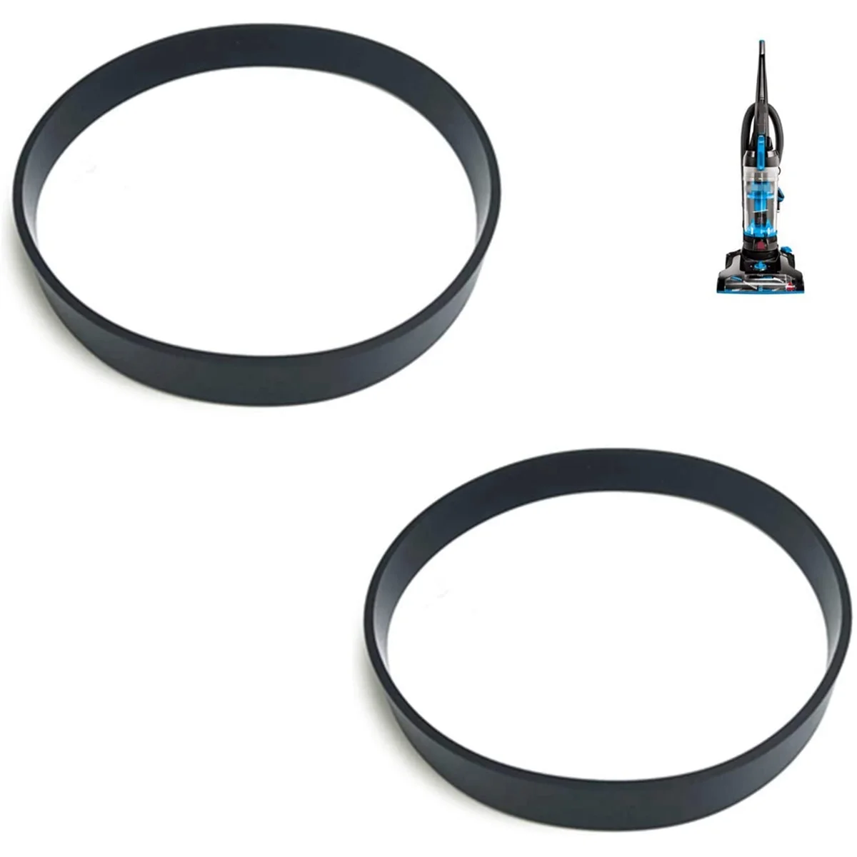 【Home-Appliances】4X Replacement Belt For Bissell Powerforce Helix Vacuum Cleaner,Compatible For 2191U, 2191, 2190,1797,1700 Part