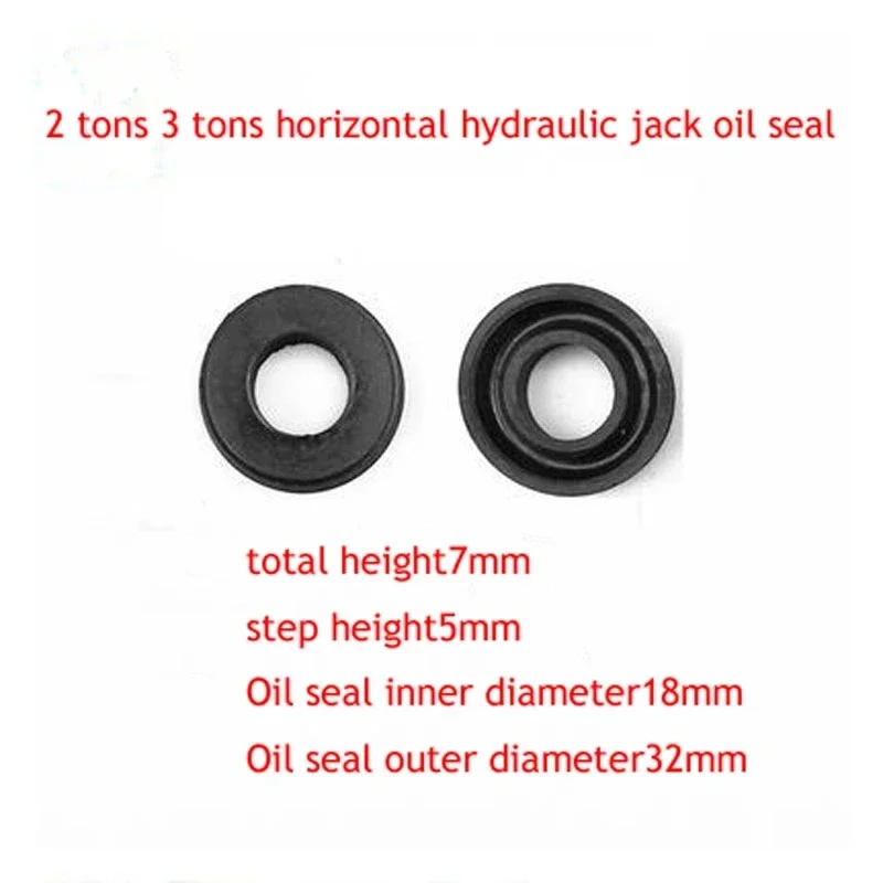 2 Tons 3 Tons Horizontal Hydraulic Jack Accessories Oil Seal Sealing Ring Soft Rubber Oil Seal