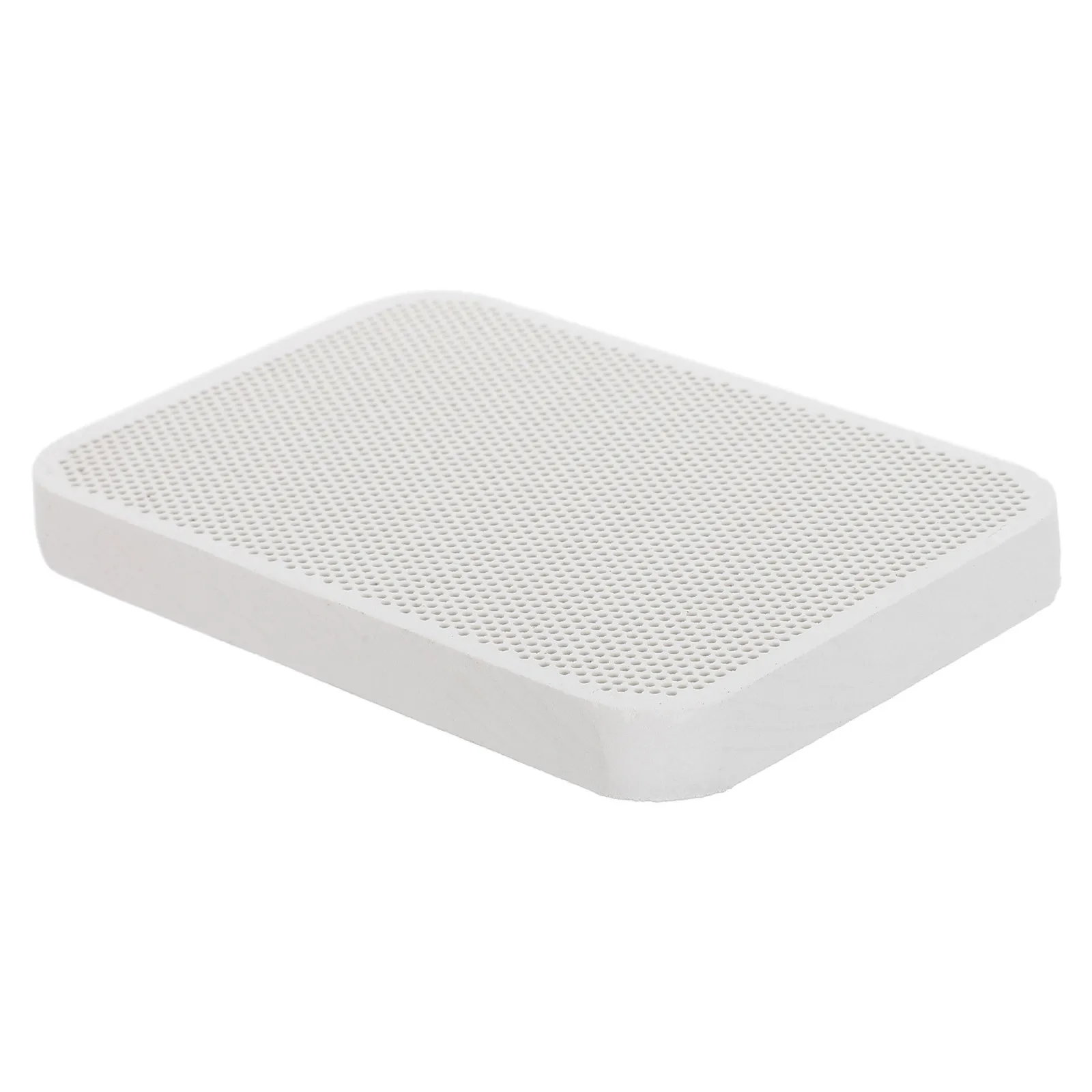 

Ceramic Honeycomb Soldering Board Beige Flame Resistant Heat Insulation Pad Jewelry Soldering Panel for Gold Silver Copper
