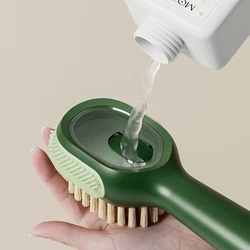 Multifunctional Cleaning Brush Soft-bristled Liquid Shoe Brush Clothes Brush Long Handle Brush Shoe Cleaner