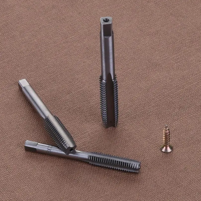 7pcs Made of HSS Durable Hand Tapping Machine Thread Metric Plug Tap Drill