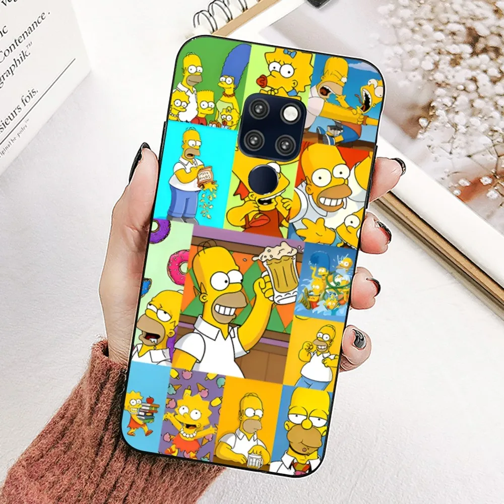 The Simpson Cartoon Cute Mousepad For Huawei Mate 10 20 30 40 50 lite pro Nova 3 3i 5 6 SE 7 pro 7SE