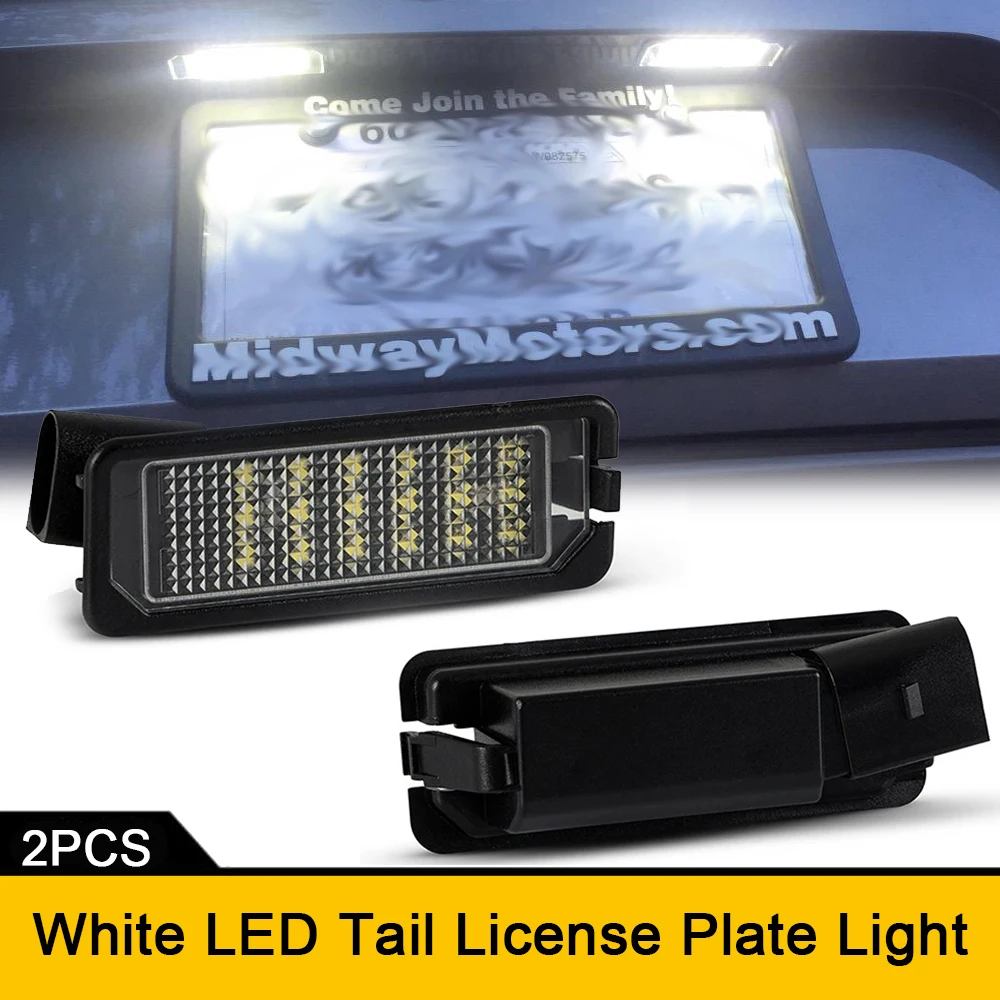 

Canbus Free Error LED Tail License Number Plate Light For Porsche Cayenne 2011~ Volkswagen Scirocco Phaeton Polo Passat CC Golf