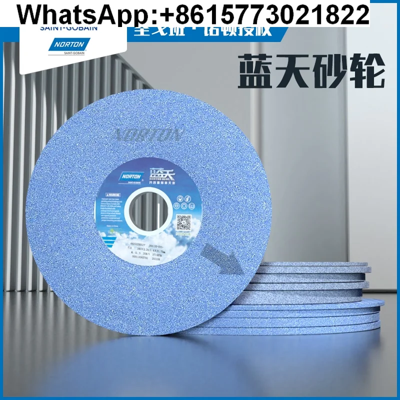 ل نورتون السماء الزرقاء طحن عجلة 618 شقة صغيرة طاحونة 180 اليد طحن الرمال عجلة صفائح سانت غوبين طحن ورقة #4