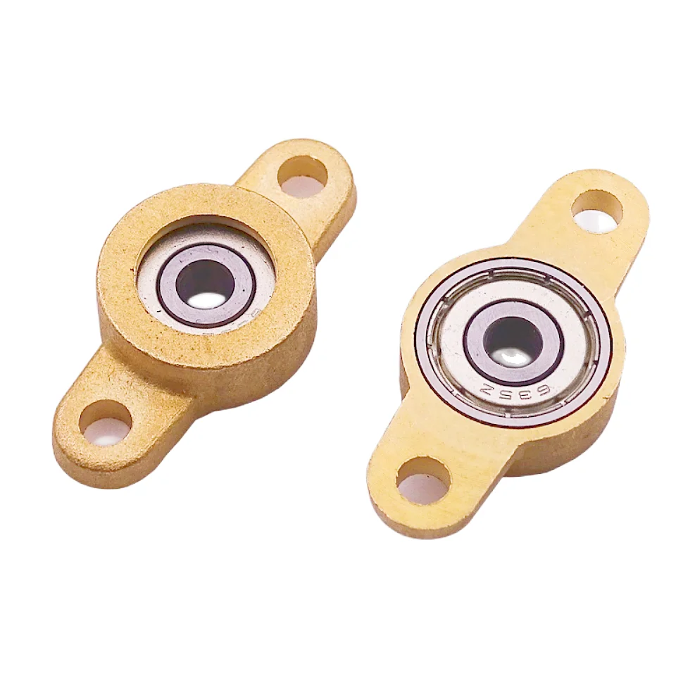 1pcs 5mm 6mm 7mm caliber zinc alloy bearing KFL05 KFL06 KFL07 KFL08 KFL10 flange bearing with pillow block