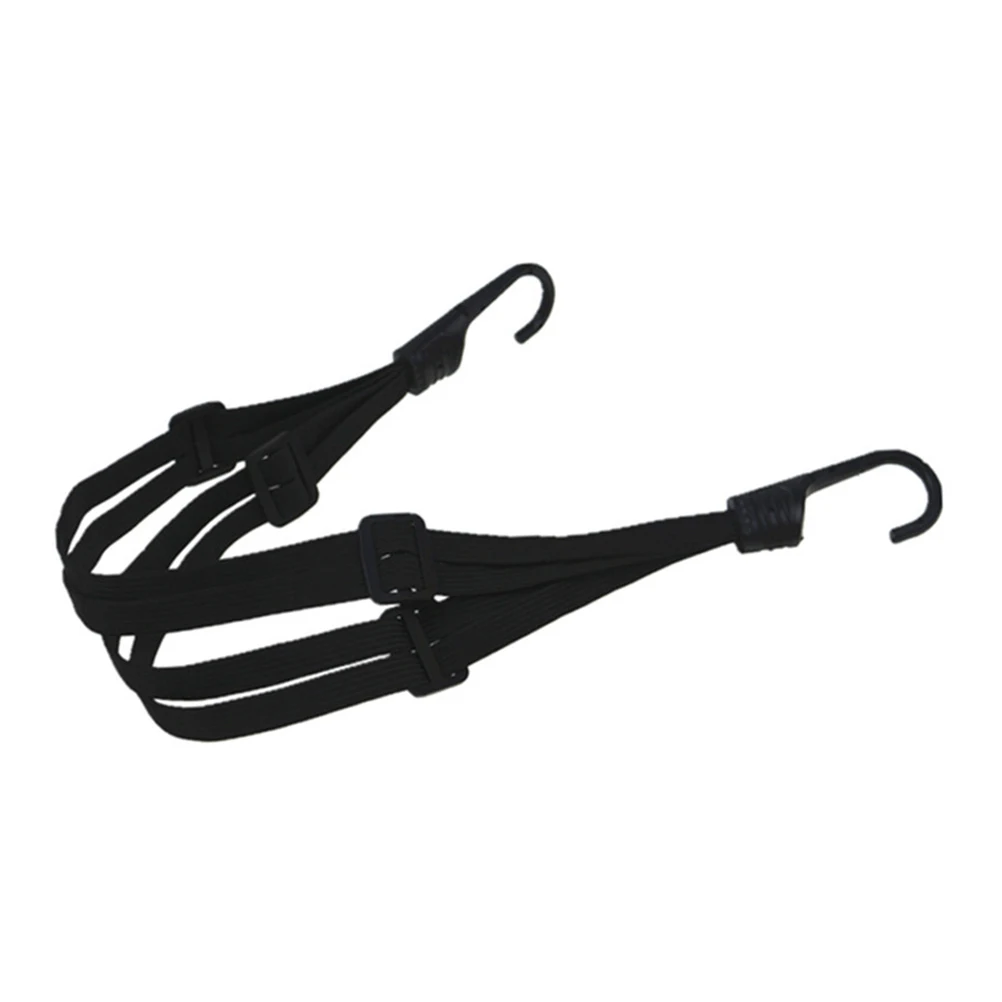 

Luggage Strap Strong Hooks Adjustable Buckle Motorcycle Elastic Rope Bicycles Electric Cars Fuel Tank