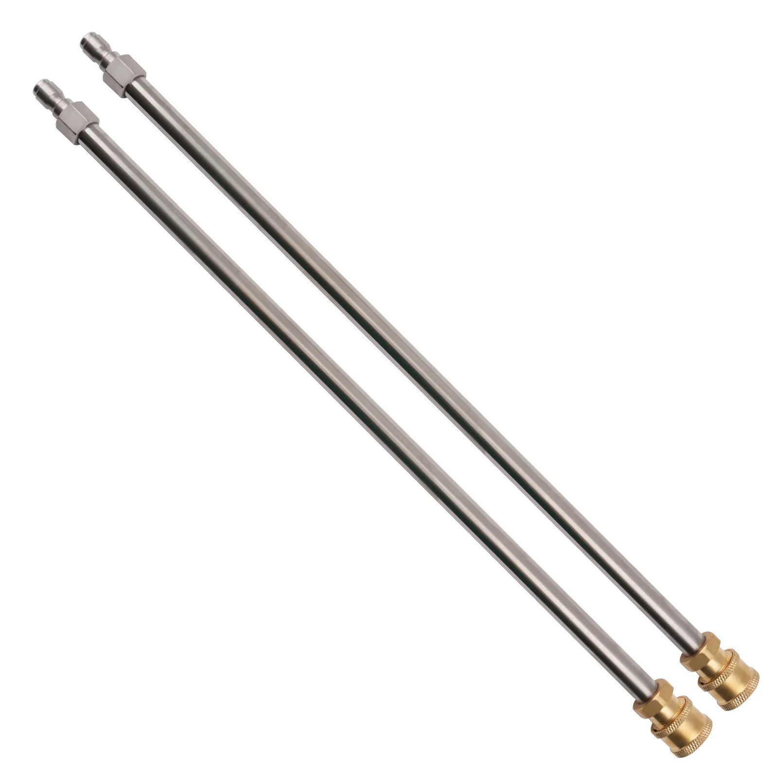 Pressure Washer Surface Cleaner Dual Nozzle Stainless Steel Quick Connect