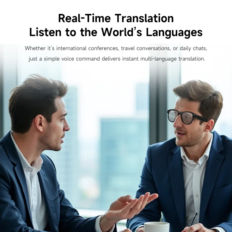OnePlus 8KHD Smart Glasses 1200W Pixels Camera Shooting Image AI Translation Conversation Recording Music Smart Glasses 2026