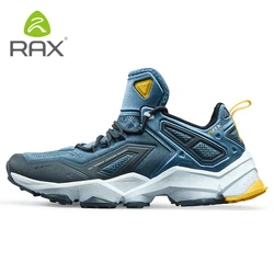 RAX scarpe da corsa uomo e donna scarpe sportive all'aperto Sneakers leggere e traspiranti suola in gomma naturale antiscivolo con tomaia in rete d'aria