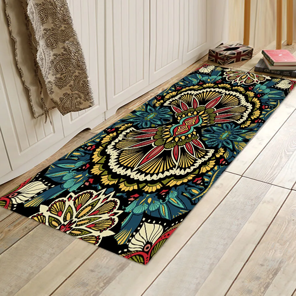 

Modern kitchen entrance mat door mat home decoration living room carpet bedroom bedside corridor bathroom non slip foot mat