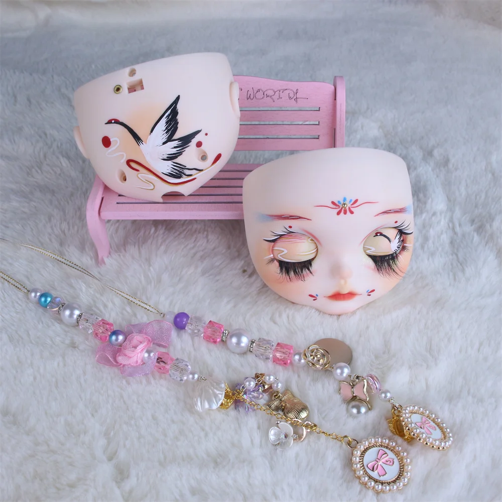 Fortune Days 1/6 30cm Blythe doll new hand painted makeup white skin matte faceplate, lovely stay cord, can be selected