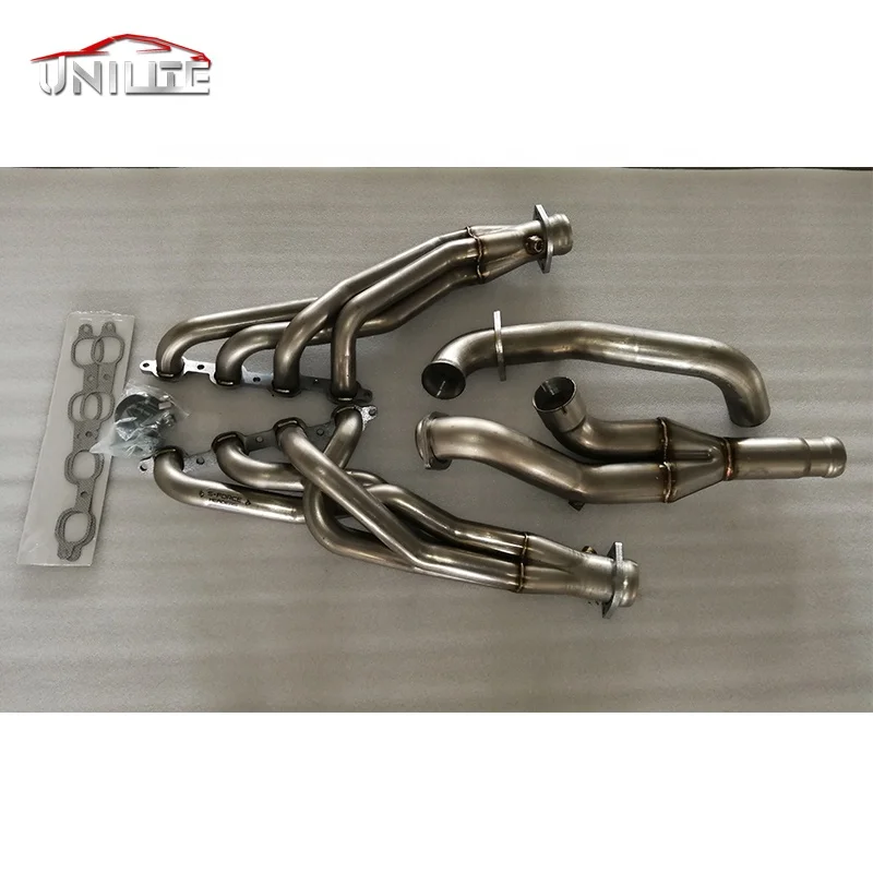 For Exhaust Long Tube Headers Long System for the 2014-2016 Chevy/GM Truck 6.2L
