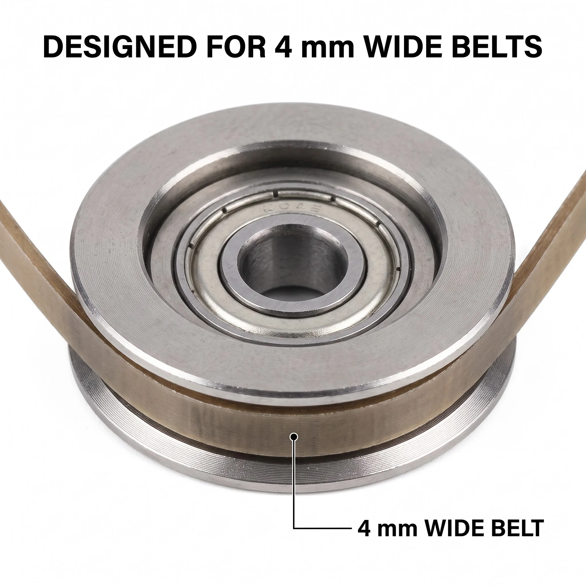 YGTITAN 50*  4mm Belt Width High Precision Timing Pulley ±0.01mm Steel Synchronous Wheel CNC 3D Printer Automation Parts