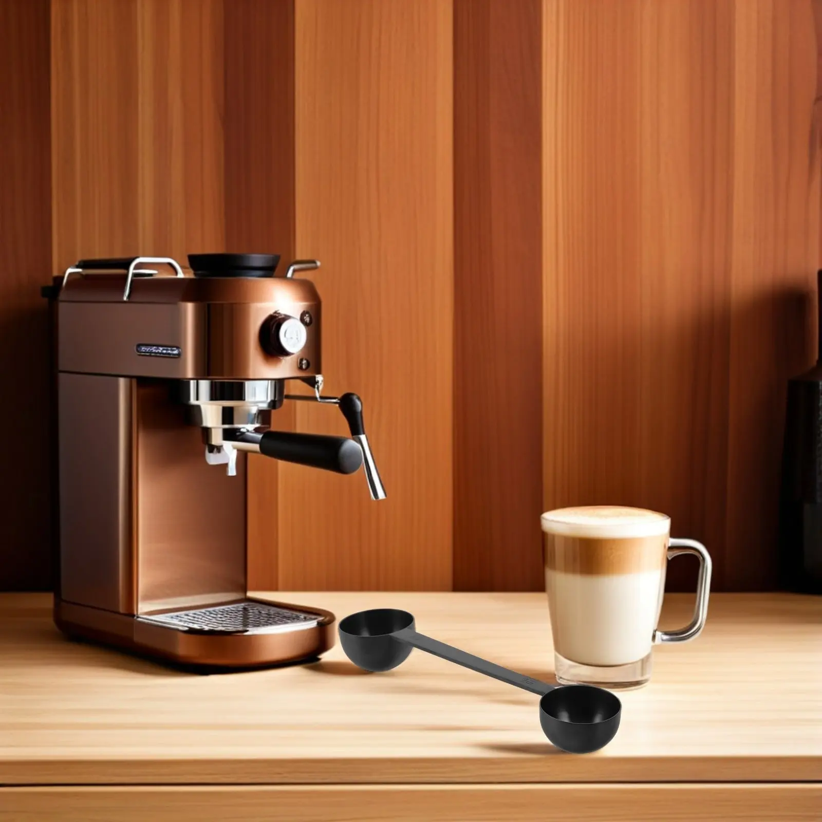 

Stainless Steel Coffee Measuring Spoon Double Ended 15Ml 30Ml Powder Scoop Baking Protein Tea Kitchen Measuring Spoon