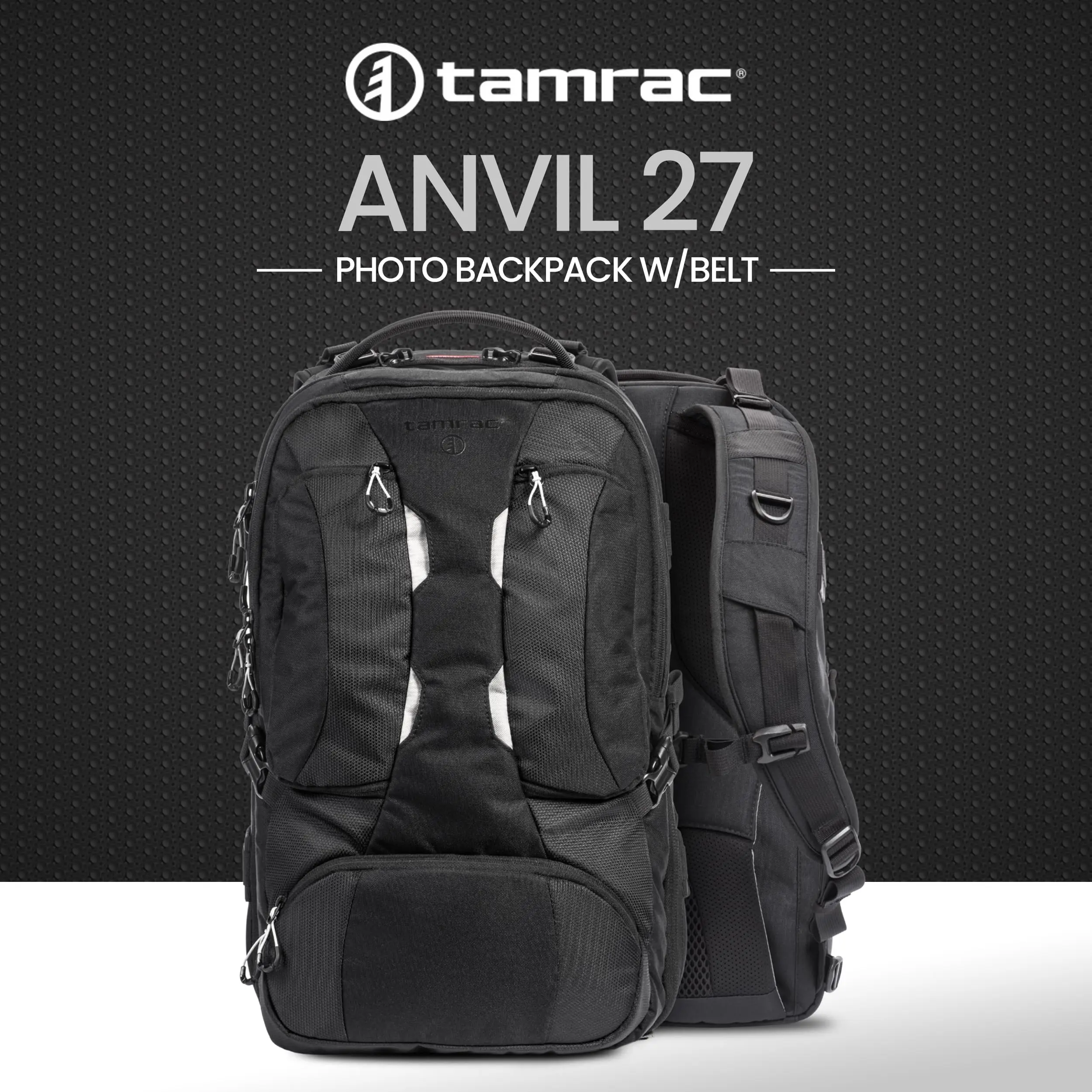 Tamrac Anvil 27 Camera Backpack for Photographers, DSLR Camera Bag with Laptop Compartment