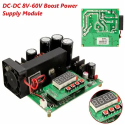 BST900W DC-DC Boost Converter LCD Display Step Up Power Supply Module 8-60V to 10-120V Voltage Transformer Module Regulator