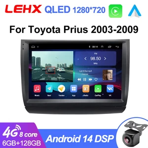 Lehx l6 pro android 14 ve radyo, multimedya araba toyota toyota 2002-2009 gps navigasyon stereo dsp carplay wıfı otomatik, 2 din Toyota passo-android'in en iyi 10 satışı-no. 6