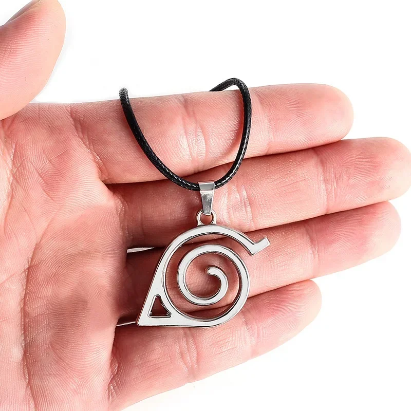 Naruto Anime Necklace Uchiha Itachi Kakashi Chain Cosplay Accessories Cartoon Decorate Jewelry Toys Children Christmas Gifts