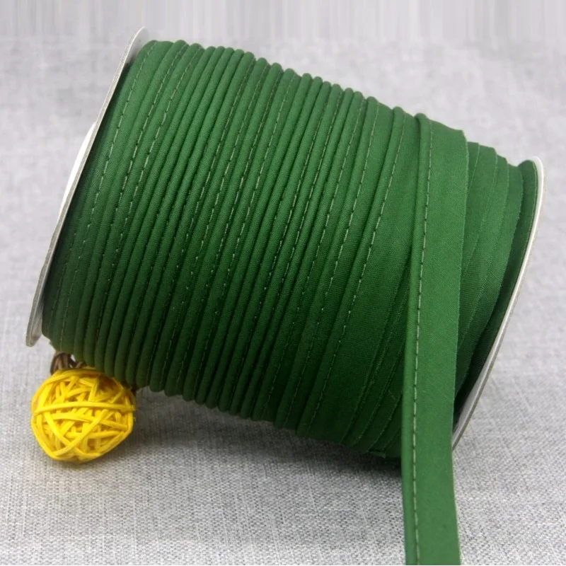 Baumwolle Rohrleitungen Schnur Bindung Tuch 1/2 "(12mm) für DIY Patchwork Kleidungsstück Nähen, Der Heimtextilien Bettwäsche Rand Streifen – Detail 10