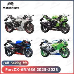 New ABS Motorcycle full Fairing Kit Fit For KAWASAKI ZX-6R ZX6R 636 2023 2024 2025 Custom Fairings Kits Bodywork Shell set ZXMT