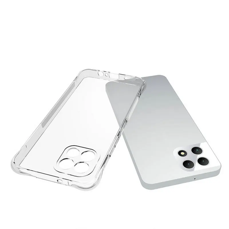 For T-Mobile REVVL 7 5G High Quality Anti-Shock HD Clear TPU Case,Transparent TPU Gel Case For T Phone 2 5G