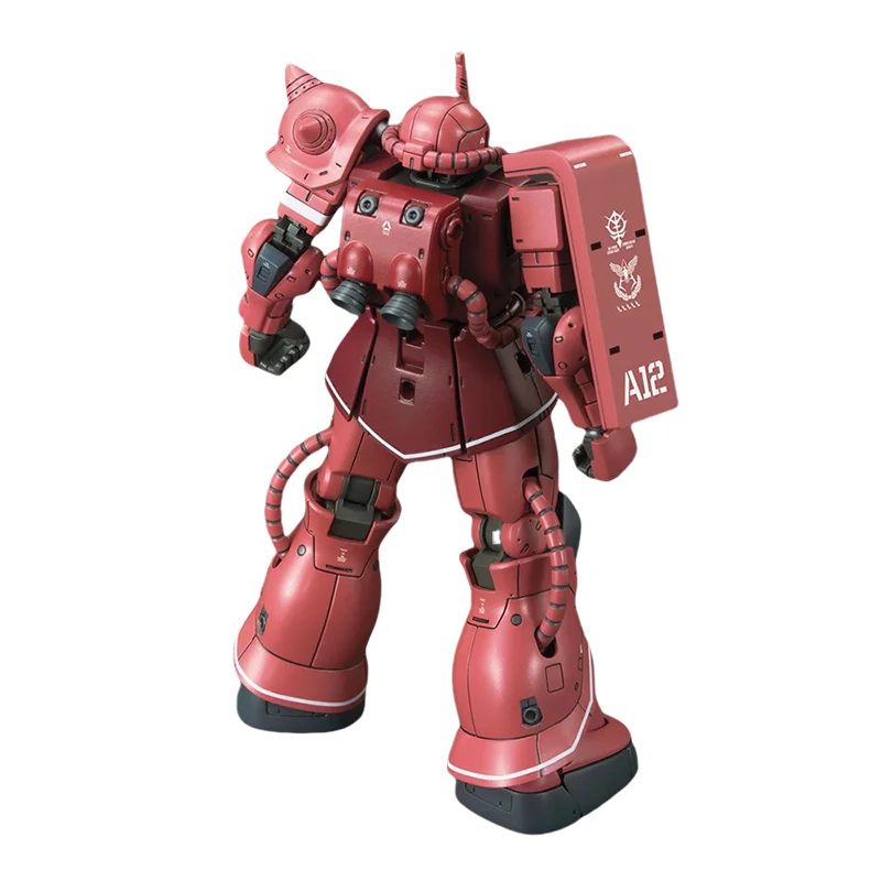 Bandai Original Anime GUNDAM Modèle HG GTO MS-06S ZAKU Ⅱ Red Comet Ver. Jouets figurines pour enfants