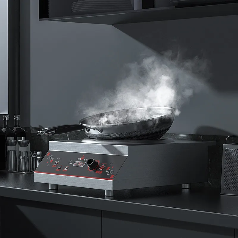 3500W 5000W High Power Flat Induction & Infrared Cooker Powerful Stove for Home and Commercial Use
